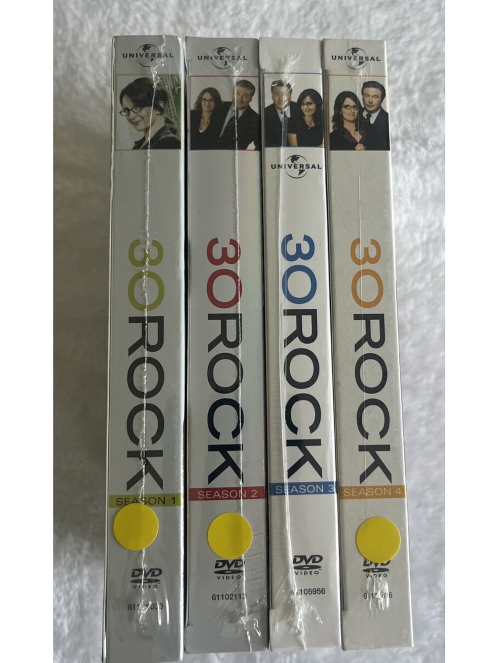 30 ROCK Complete Seasons 1-4 DVD Set Lot NEW SEALED Tina Fey Alec Baldwin NBC